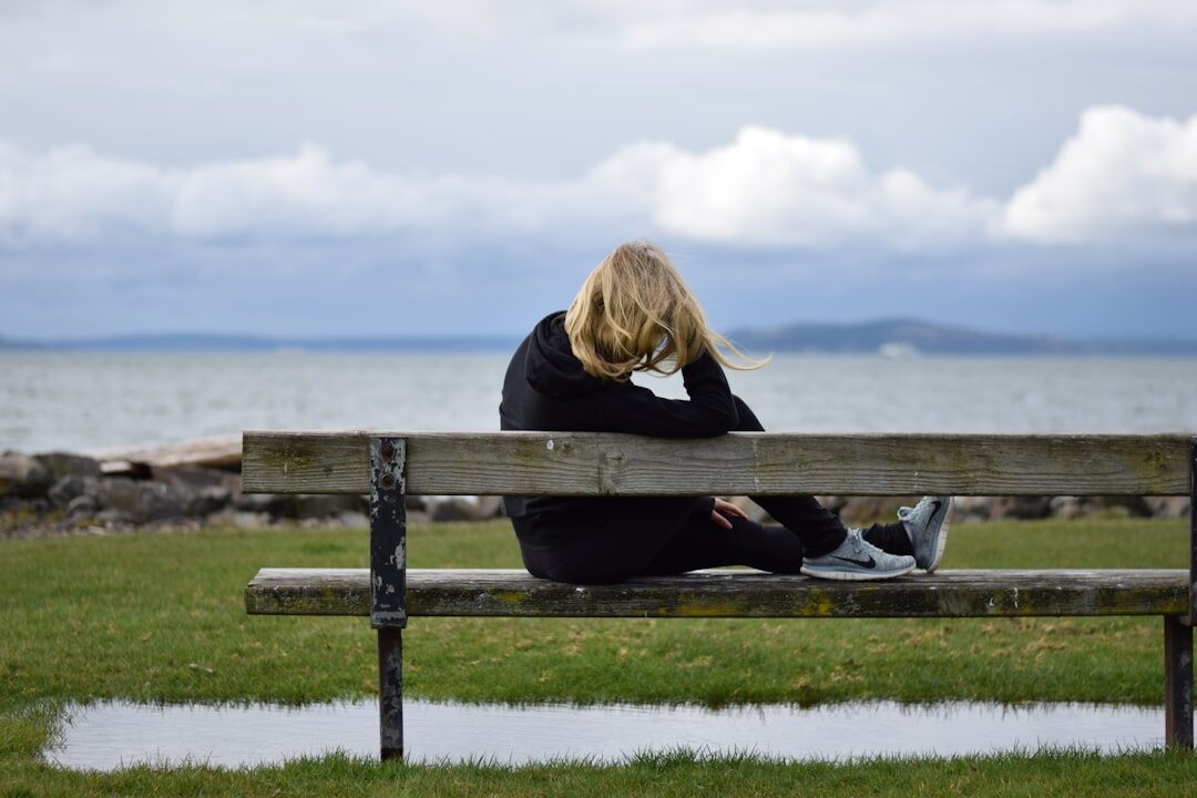 person reflecting on emotions