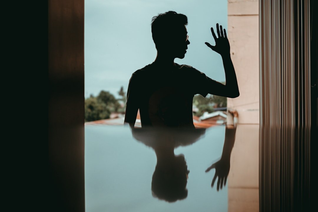 person reflecting on emotions