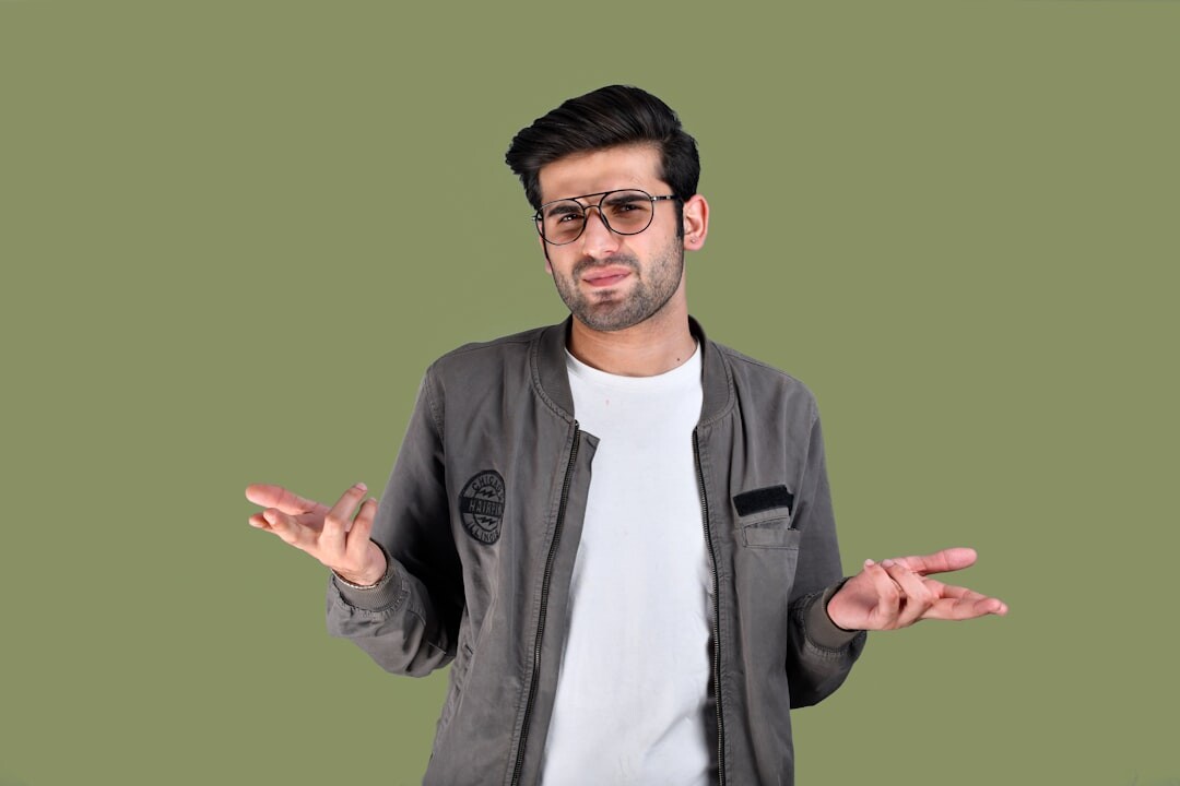 person expressing emotions