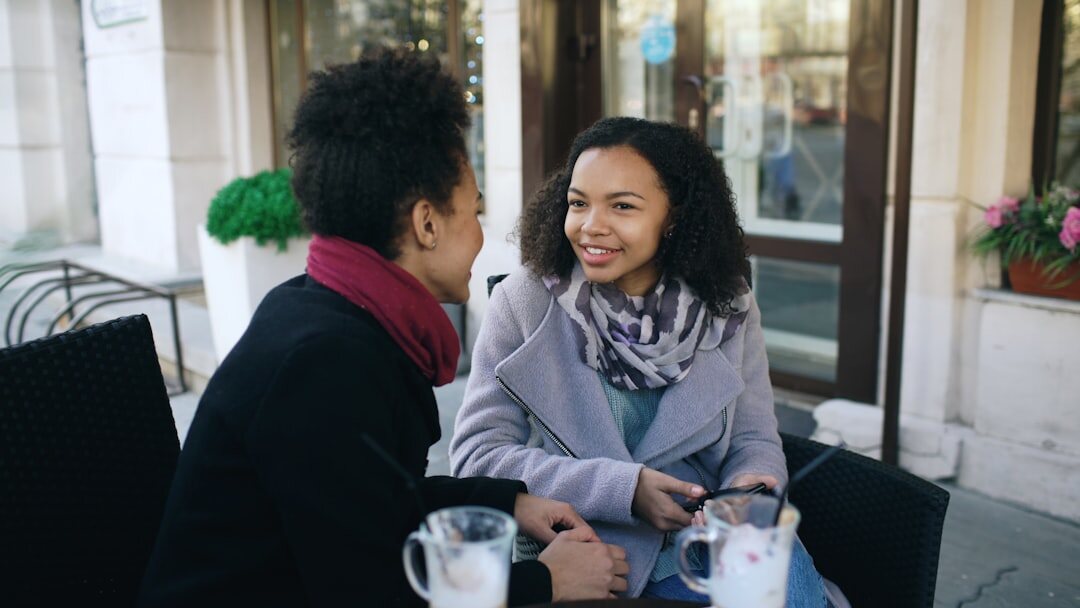 couple having deep conversation